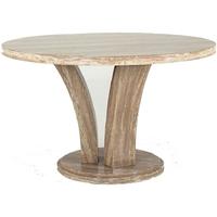 vida living amalfi round dining table sahara