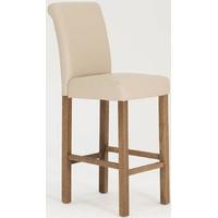 vida living carlton ivory bar stool