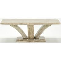 vida living amalfi coffee table pearl grey