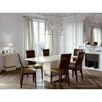 Vittoria Marble Extending Dining Set With 6 Chairs