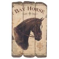 Vintage Bay Horsem Wall Decor