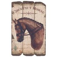 Vintage Chestnut Horse Wall Decor