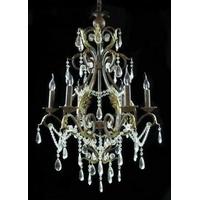 Vintage Crystal Iron Pendant Lamp