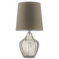 Vivienne Medium Clear Table Lamp