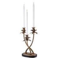 Vintage Brass Candle Holder Villa D Este