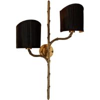 Vintage Brass Wall Lamp Leonard