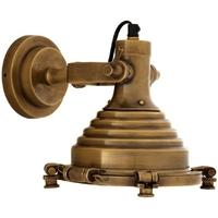 Vintage Brass Wall Lamp Maritime