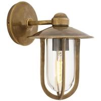 Vintage Brass Wall Lamp Seg Harbour