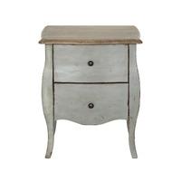 Vizelle 2 Drawer Bedside - Stone Top