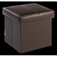 Villamoro Storage Stool - Black