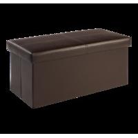 Villamoro Ottoman - Brown