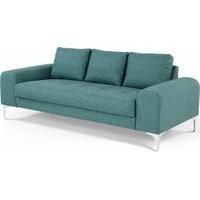 vittorio 3 seater sofa teal