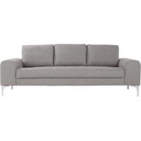 vittorio 3 seater sofa pearl grey