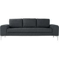 vittorio 3 seater sofa anthracite grey