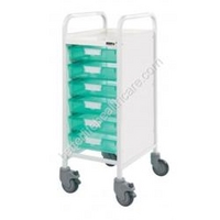 vista 30 trolley range 6 single clear trays