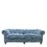 Violetta 3 Seater Sofa, Chatsworth Sapphire