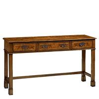Vincenne Solid Wood 3 Drawer Console Table