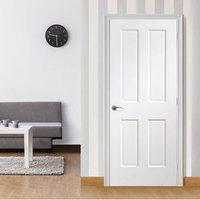 victorian white door prefinished