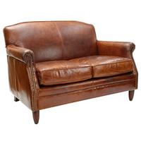 Vintage Leather Club Sofa