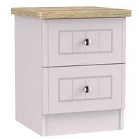 Vienna 2 Drawer Bedside Kaschmir Ash