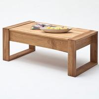 Victor Coffee Table In Rough Sawn Oak With Lift Function
