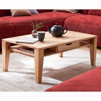 Vicenza Wooden Coffee Table In Core Beech With 1 Drawer