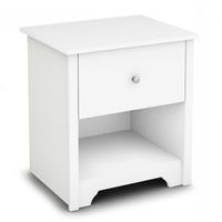 Vito Bedside Table White