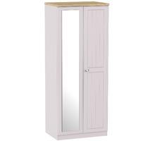 Vienna 2 Door Mirrored Wardrobe Kaschmir Ash