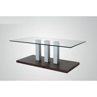 Villa Clear Glass Coffee Table