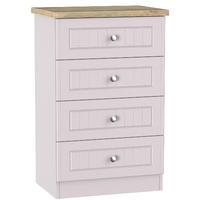 Vienna 4 Drawer Midi Chest Kaschmir Ash