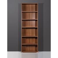 Vision Dark Walnut 6 Tier Shelving Unit