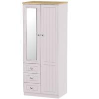 Vienna 2 Door Combi Wardrobe Kaschmir Ash