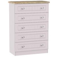 Vienna 5 Drawer Chest Kaschmir Ash