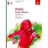 Violin Exam Pieces 2016-2019, ABRSM Grade 8, Score, Part & 3 CDs: Selected from the 2016-2019 syllabus (ABRSM Exam Pieces)