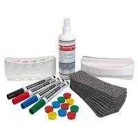 VIVOLINK VLWBASK Starter Kit For dry-wipe boards. incl: pens magnetic penholder eraser pads magnets and cleaning liquid - ( > Whiteboards > Accessorie