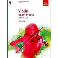 Violin Exam Pieces 2016-2019, ABRSM Grade 7, Score & Part: Selected from the 2016-2019 syllabus (ABRSM Exam Pieces)