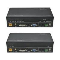 VivoLink HDBaseT Transceiver Set HDMI/DVI/VGA out resolution up, TPM408, (HDMI/DVI/VGA out resolution up to 1920x1200@60Hz, bi-directional RS232 contr