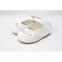 Vivaki Early Steps Fairy White Patent Velcro Special Occasion Shoes-2