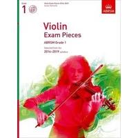 Violin Exam Pieces 2016-2019, ABRSM Grade 1, Score, Part & CD: Selected from the 2016-2019 syllabus (ABRSM Exam Pieces)