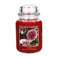 village candle dahlia 26oz premium candle jar 2 wick 106326024