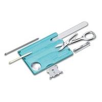 victorinox unisex swiss card nail care tool kit blue small