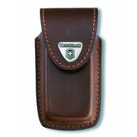 victorinox swiss army brown leather pouch 5 8 layer