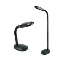 Vision Daylight Table & Floor Lamp - SAVE £20, Black