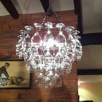 Vino Wine Glass Chandelier