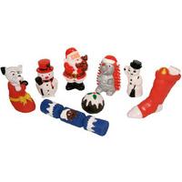 vinyl christmas dog toys