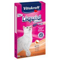 Vitakraft Cat Liquid Snack with Duck & ß-Glucans - 6 x 15g