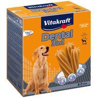 Vitakraft Dental 3in1 medium Multipack - 4 x 180g