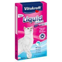 vitakraft cat liquid snack with salmon omega 3 saver pack 24 x 15g