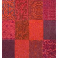 vintage orange purple patchwork lounge rug louis de poortere 230x230