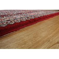 Vintage Red 100% Wool Rug - Sapphire - 60x235cm (1\'11\